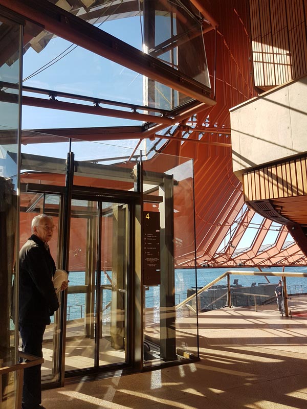 Alan Crocker, Conservation Architect, talks about the new glass elevator Alan Crocker, Conservation Architect, talks about the new glass elevator