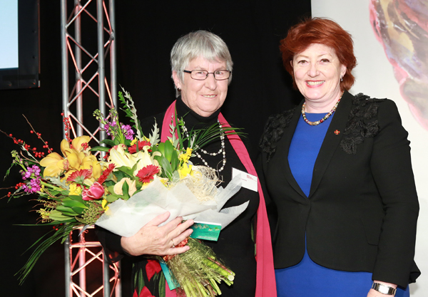 Penny Eames and Hon Maggie Barry